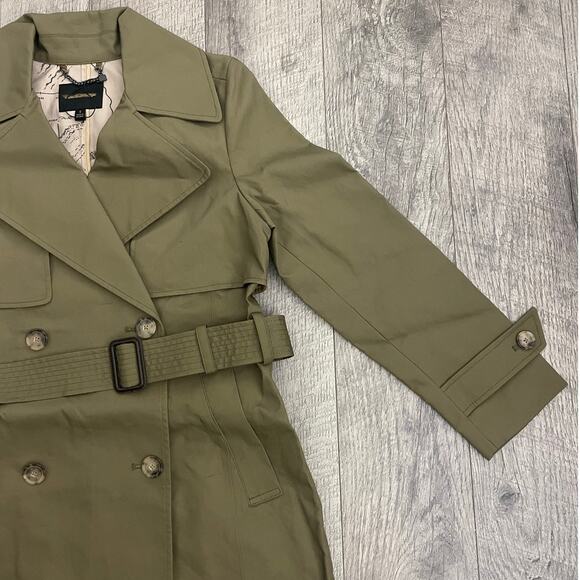 Banana Republic Essential Trench Coat Top Fashion Coat - Picture 4 of 9